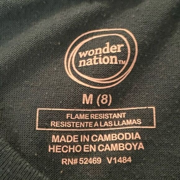 BOY’S sz 8 2-piece Wonder Nation glow in the dark green dinosaur fleece pajamas - Picture 10 of 15